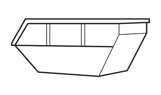 Absetzcontainer 3 m³